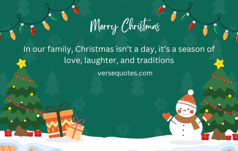 Christmas Quotes for Family