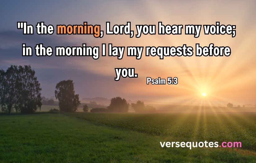 Morning Prayers