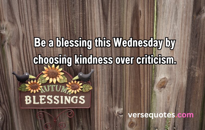 Blessings For Wednesday