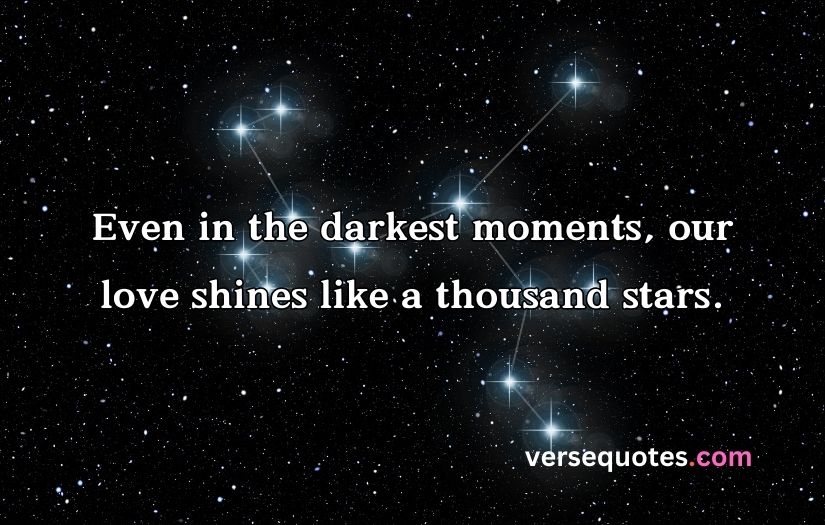 Love Quotes About Stars