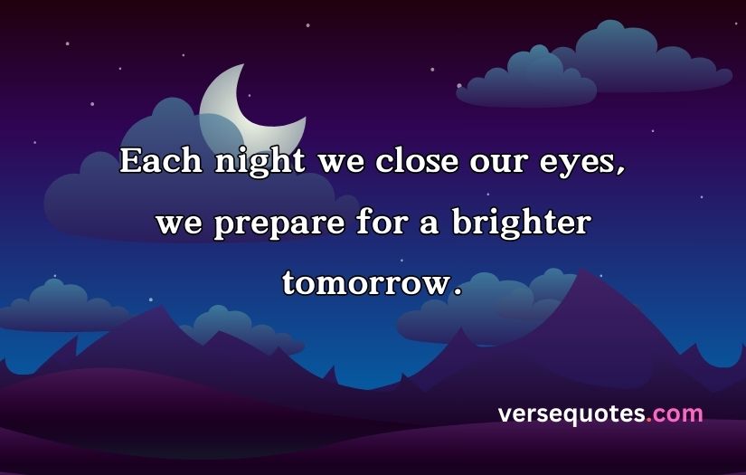 Good Good Night Quotes