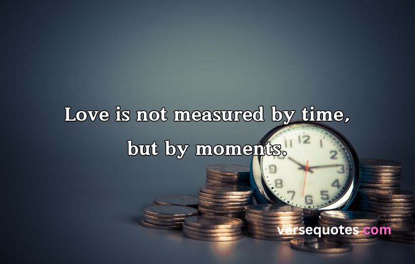 Short Love Quotes About Time