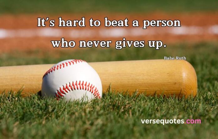 Motivational baseball quotes