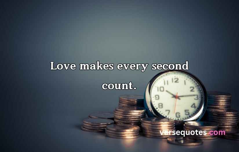 Short Love Quotes About Time