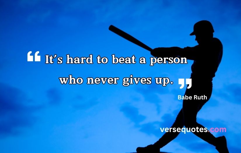 Motivational Baseball Quotes