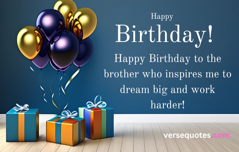 Birthday Quotes for Brother