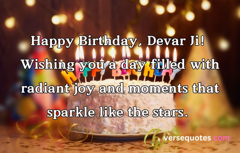 Birthday Wishes for Devar