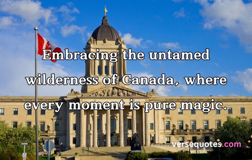 Canada Captions and Quotes