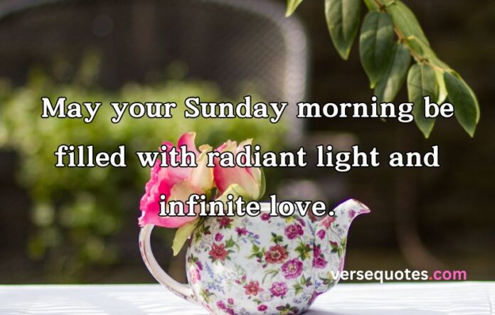 Sweet Good Morning Sunday Blessings Images And Quotes