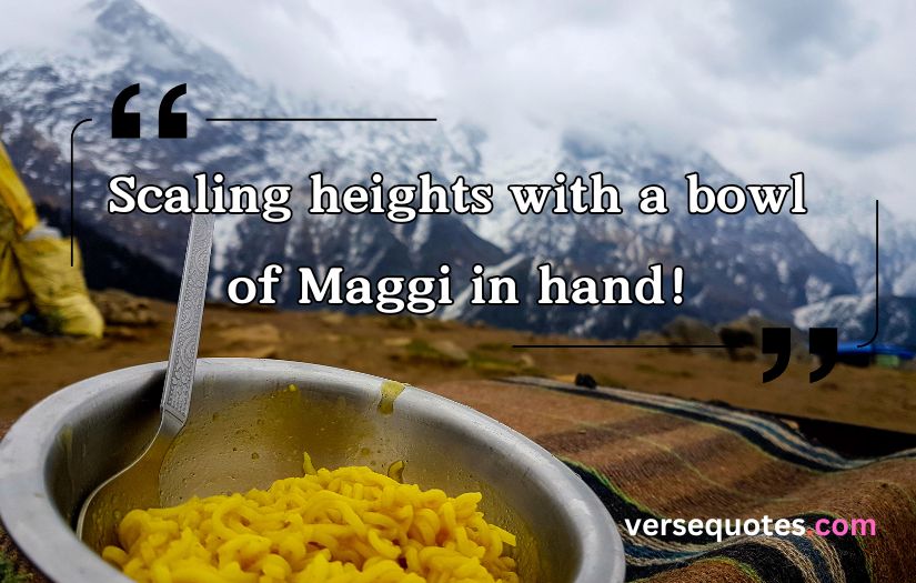 Maggi Captions and Quotes