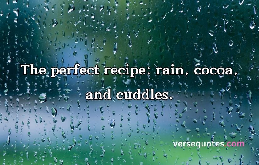 BEST Rain Captions for Instagram