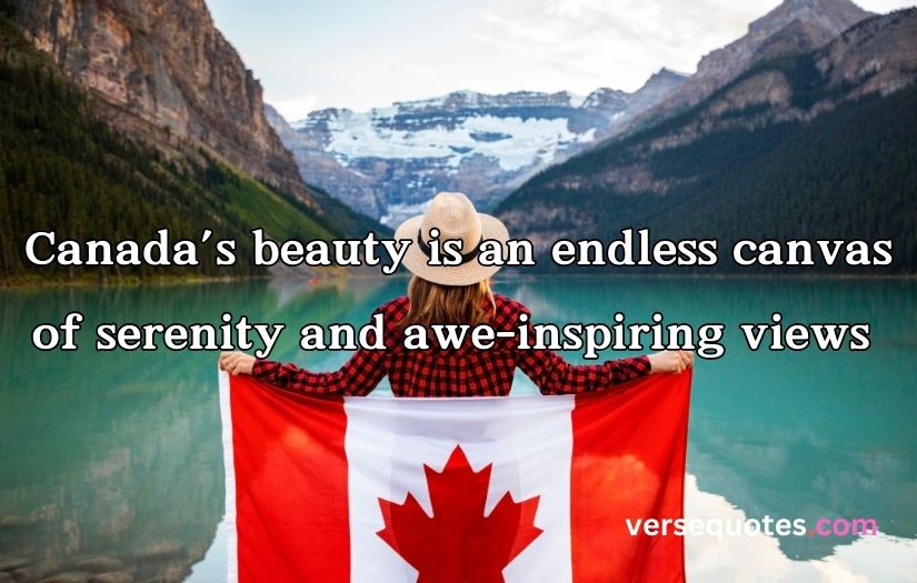 Canada Captions and Quotes