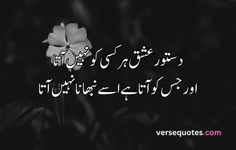 Ishq poetry in Urdu