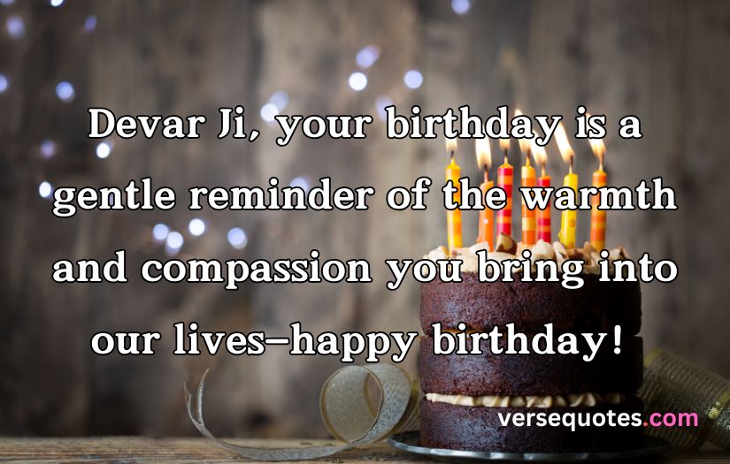 Birthday Wishes for Devar