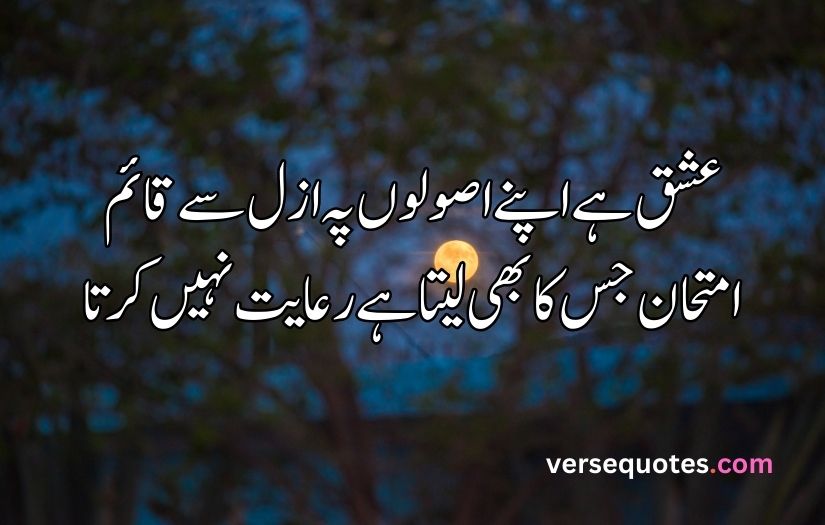 Ishq poetry in Urdu