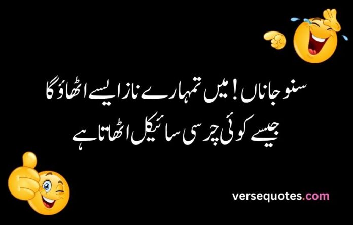Funny poetry in Urdu
