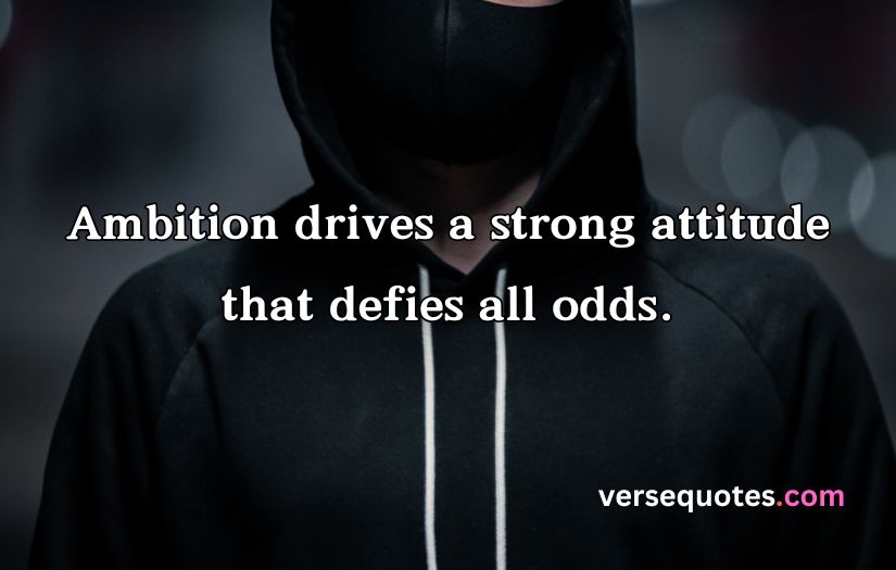 Strong Attitude Quotes