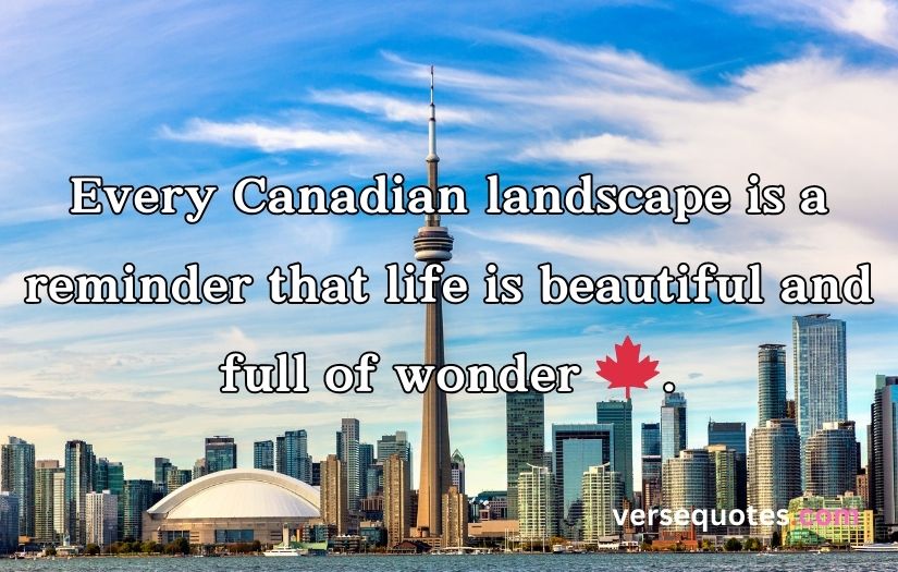 Canada Captions and Quotes