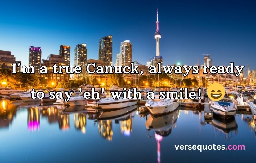 Canada Captions and Quotes