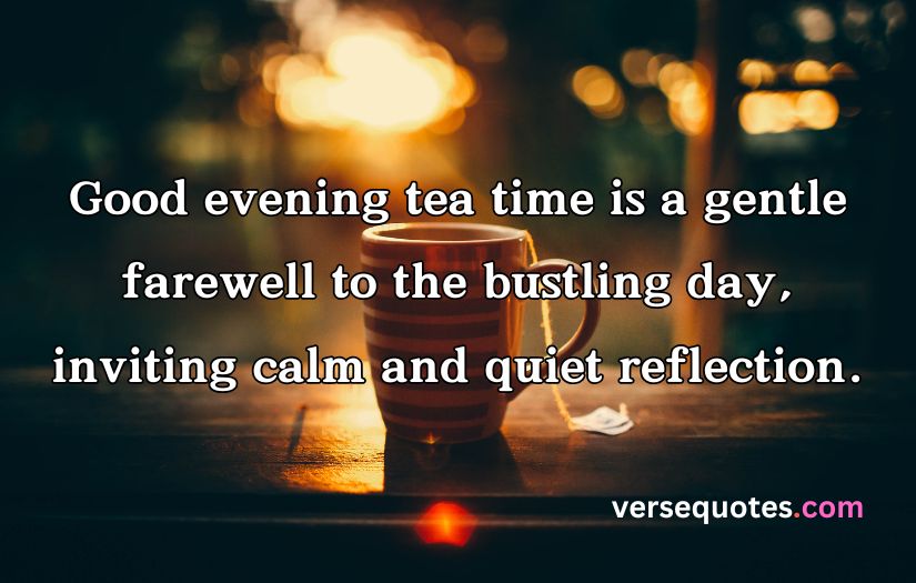 Tea Time Quotes