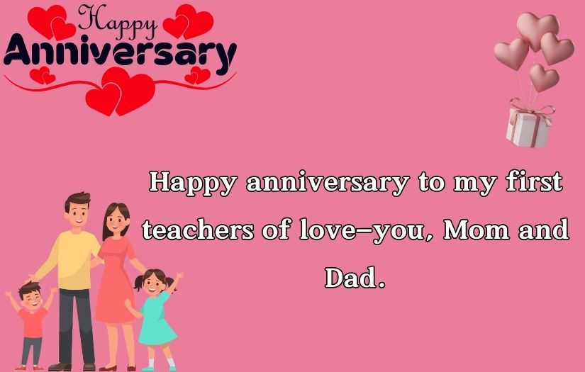 Quotes for Parents Anniversary