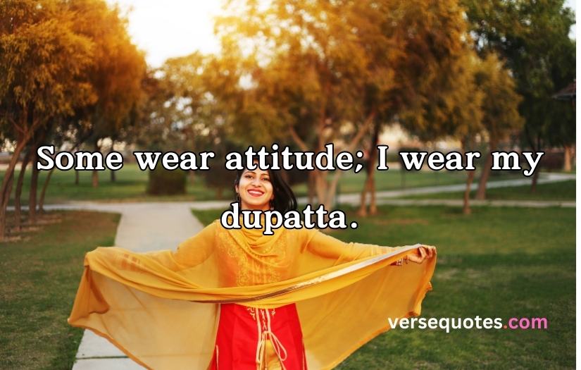Dupatta Captions For Instagram