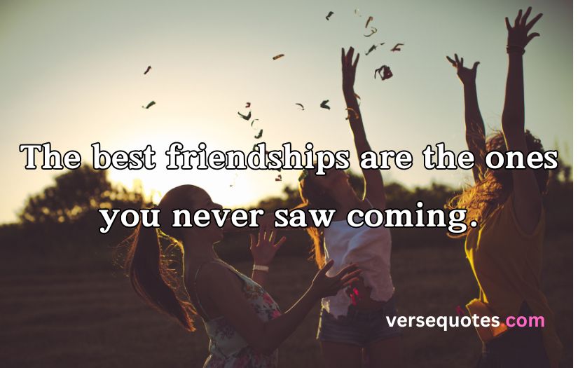Unexpected Friendship Captions for Instagram