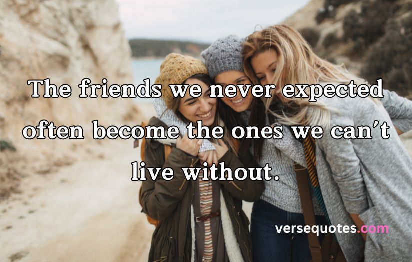 Unexpected Friendship Captions for Instagram