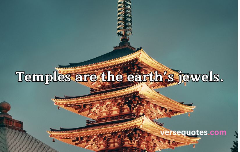 Temple Captions for Instagram