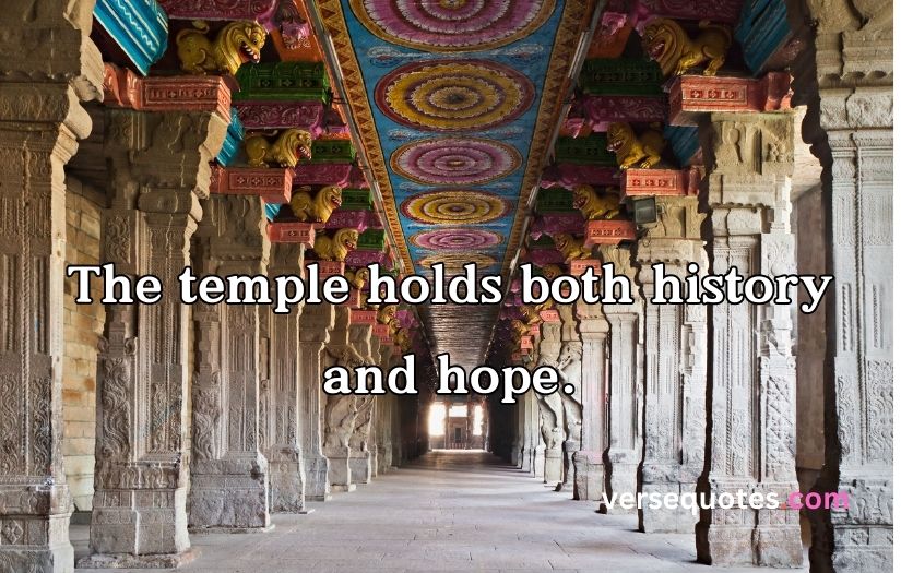 Temple Captions for Instagram