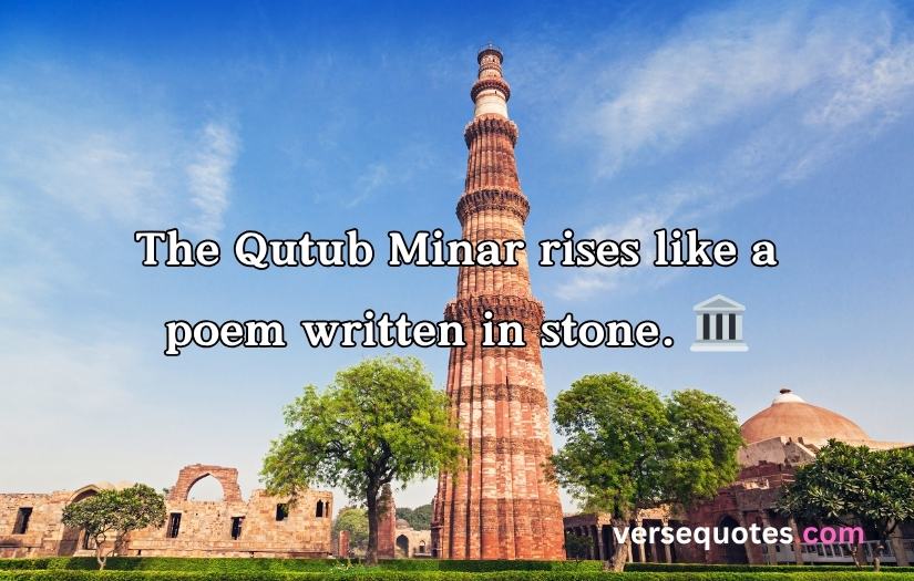 Qutub Minar Quotes
