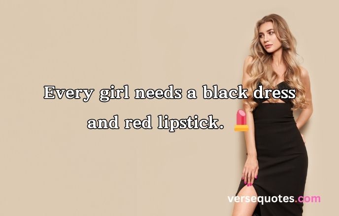Black Dress Captions For Instagram