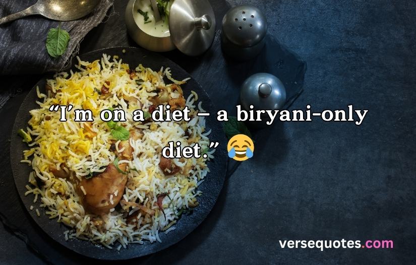 Biryani Quotes