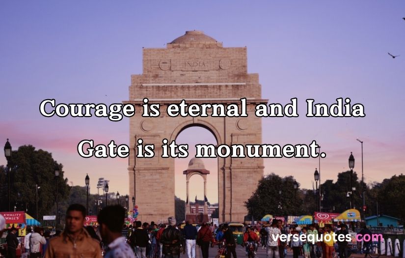 India Gate Captions For Instagram