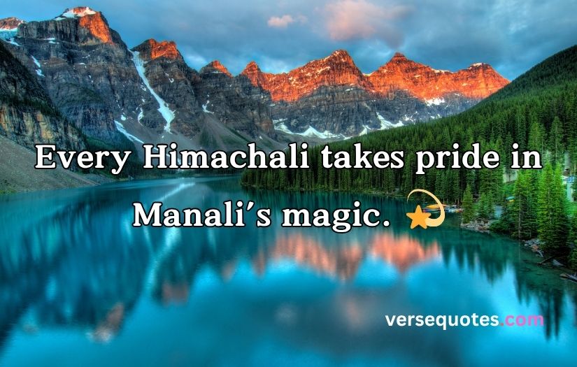 Manali Captions for Instagram
