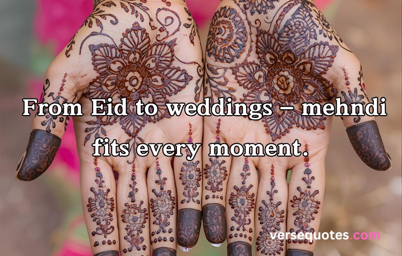 mehndi captions