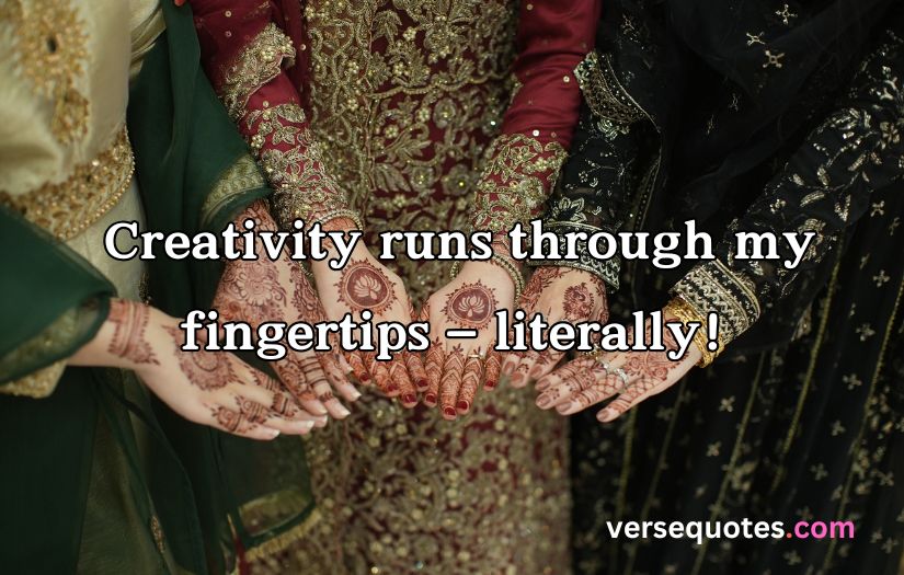 mehndi captions