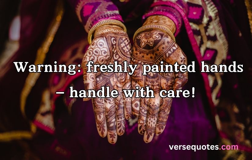 mehndi captions