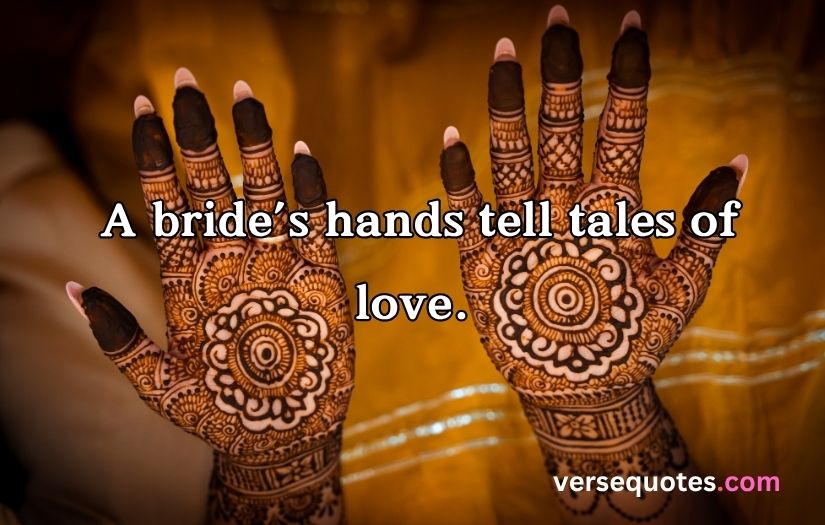 mehndi captions