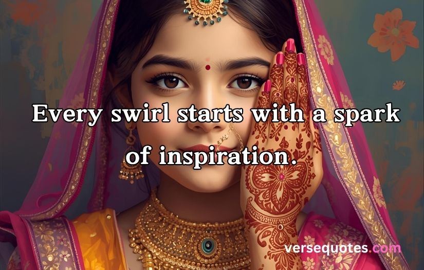 mehndi captions