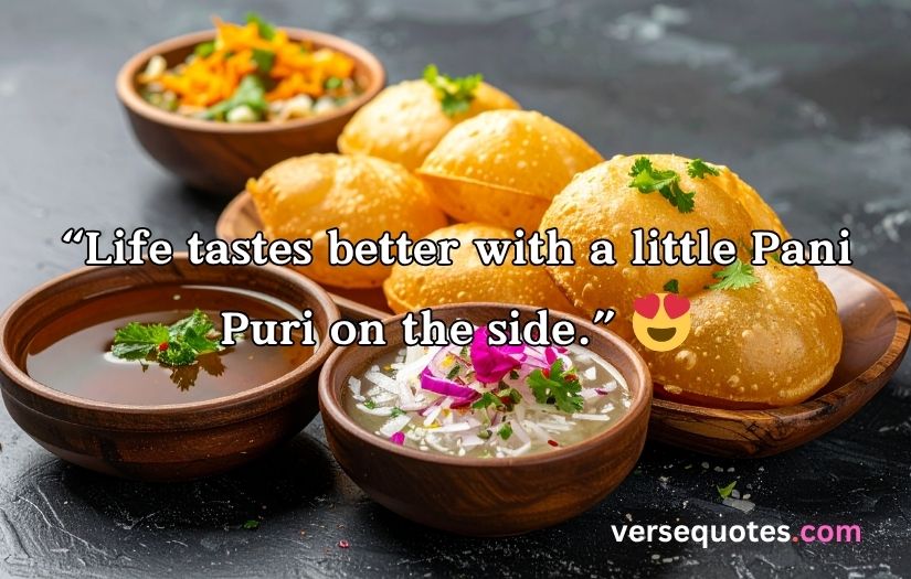 Pani Puri Captions For Instagram