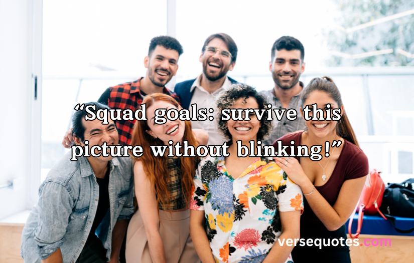 Group Photo Captions