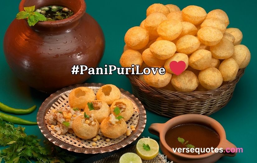 Pani Puri Captions For Instagram