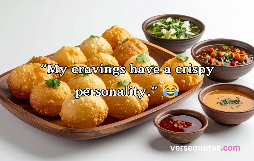 Pani Puri Captions For Instagram