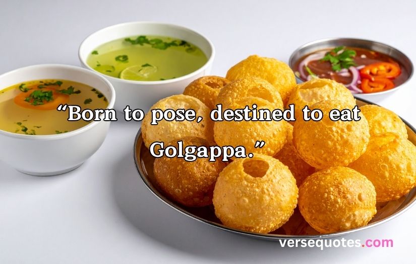 Pani Puri Captions For Instagram