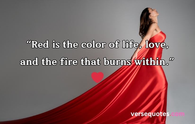 Red Dress Captions For Instagram